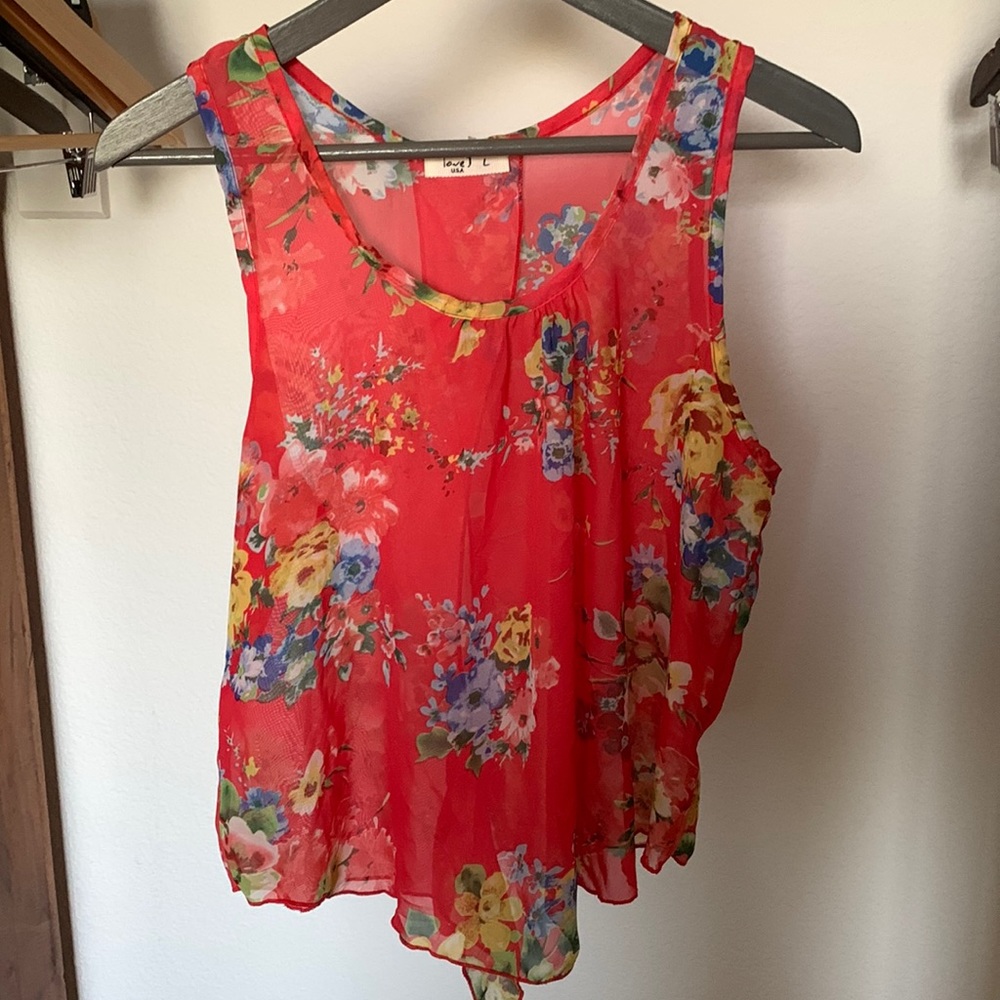 Love J L top L juniors preowned